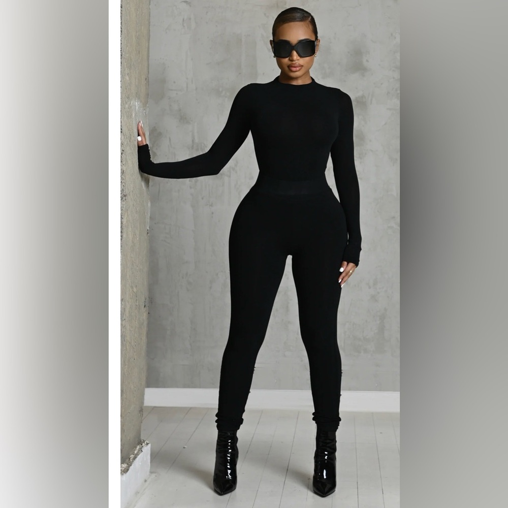Matte Basix Sculpt Leggings - Black XL